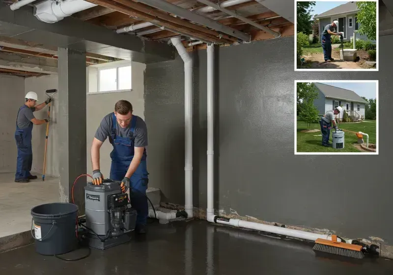 Basement Waterproofing and Flood Prevention process in Laurel, MT